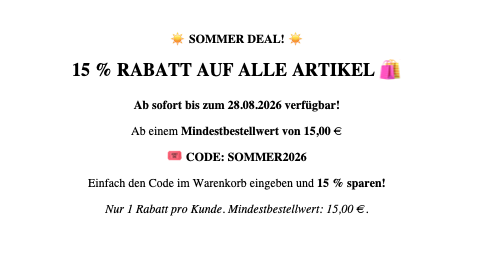 Sommer Sale 2026