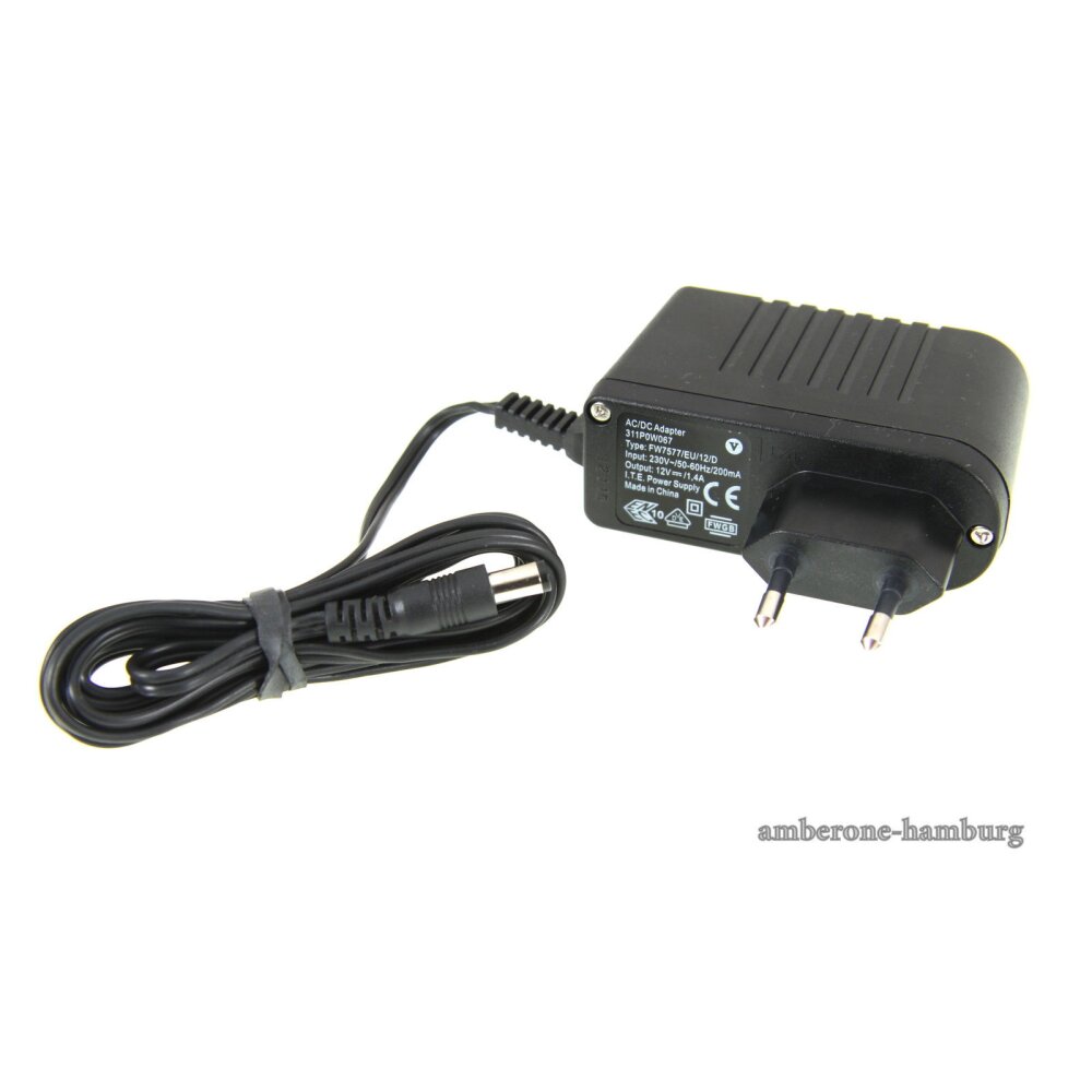 AVM Netzteil 12V 1,4A Ersatz für Yamaha YPP15 , YPP-35 , YPP-100 AVM Netzteil 12V 1,4A Ersatz für Yamaha YPP15 , YPP-35 , YPP-100