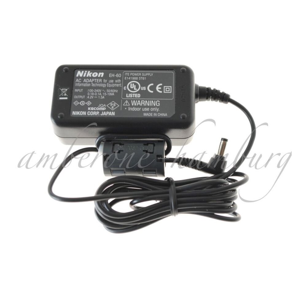 Netzteil EP-5C Für Nikon Kameras - Ersatz Für EH-5/EH-5A Mit 9V DC Für Dauerbetrieb