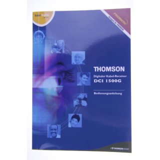Bedienungsanleitung Thomson DCI 1500G