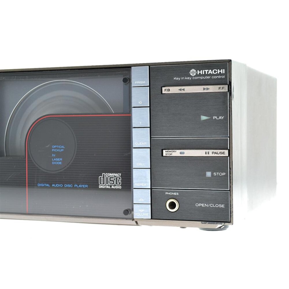 Hitachi DA1000 CdPlayer Digital Audio Disc Player Vintage aus der 1
