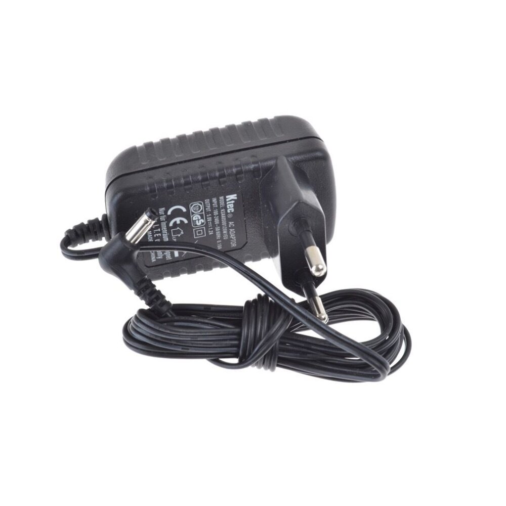 Chargeur Original KTEC 12V 0.5A - Modèle KSAA1200050W1EU - Connecteur Femelle 5.5mm/2.1mm - Occasion Fonctionnel
