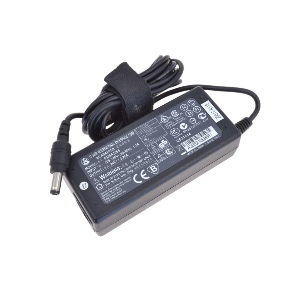 Chargeur 20V 65W Pour Fujitsu Siemens Amilo A1650G - Noir, Câble Inclus, Neuf