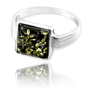 Ring Bernstein Amber Silber 925 verschiedene Größen
