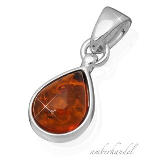 Anhänger Bernstein Amber Silber 925  (A150)