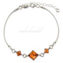 Armband Bernstein Amber Silber 925  Länge...