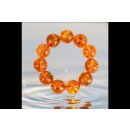 Damen Armband Ostsee Bernstein Amber Kugel Kugelform...