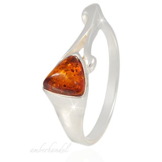 Ring Bernstein Amber Silber 925 Gr. 55 (Nr 925)