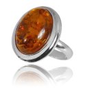 Ring Bernstein Amber Silber 925 (Nr16455)