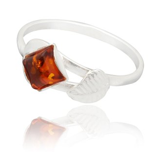 Ring Bernstein Amber Silber 925 (Nr16555)