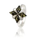 Ring Bernstein Amber Silber 925 verschiedene...