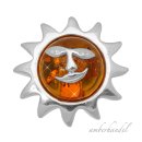 Anhänger Sonne Bernstein Amber Silber 925  (A273)