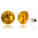 Ohrringe Ohrstecker Bernstein Amber  Silber 925