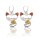 Ohrringe Katze Bernstein  Amber Silber 925