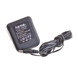 Original Netzteil Hama 9300V Output:9V-300mA Stecker: ca 1,3 x 3,5 mm