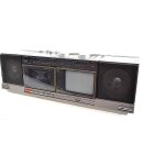 Elite TVCR 4500 Radio Kassette TV Fernseher Kombi Tragbarer Mini TV