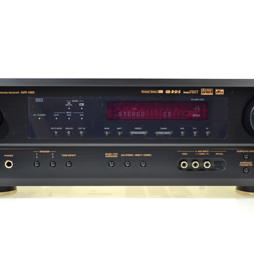 Denon AVR1603 AV SUROUND RECEIVER mit Fernbedienung