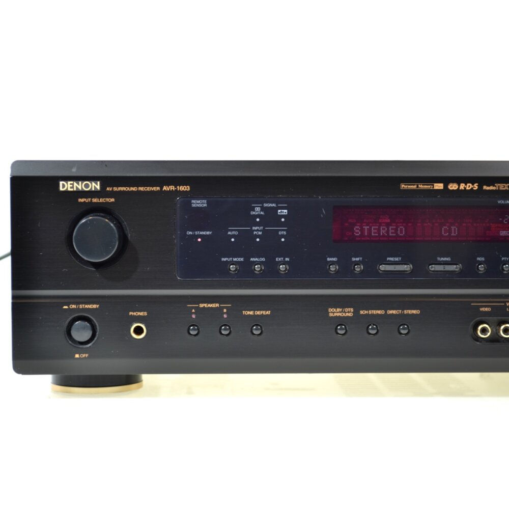 Denon AVR1603 AV SUROUND RECEIVER mit Fernbedienung