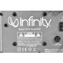 Infinity Beta HCS Sub/230 Subwoofer Activ