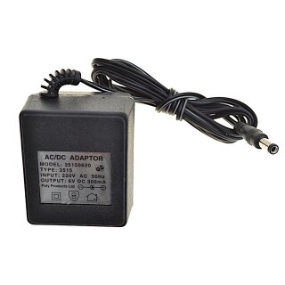 Original Netzteil AC/DC Adaptor 35150620 TYPE.3515 Output: 6V-300mA