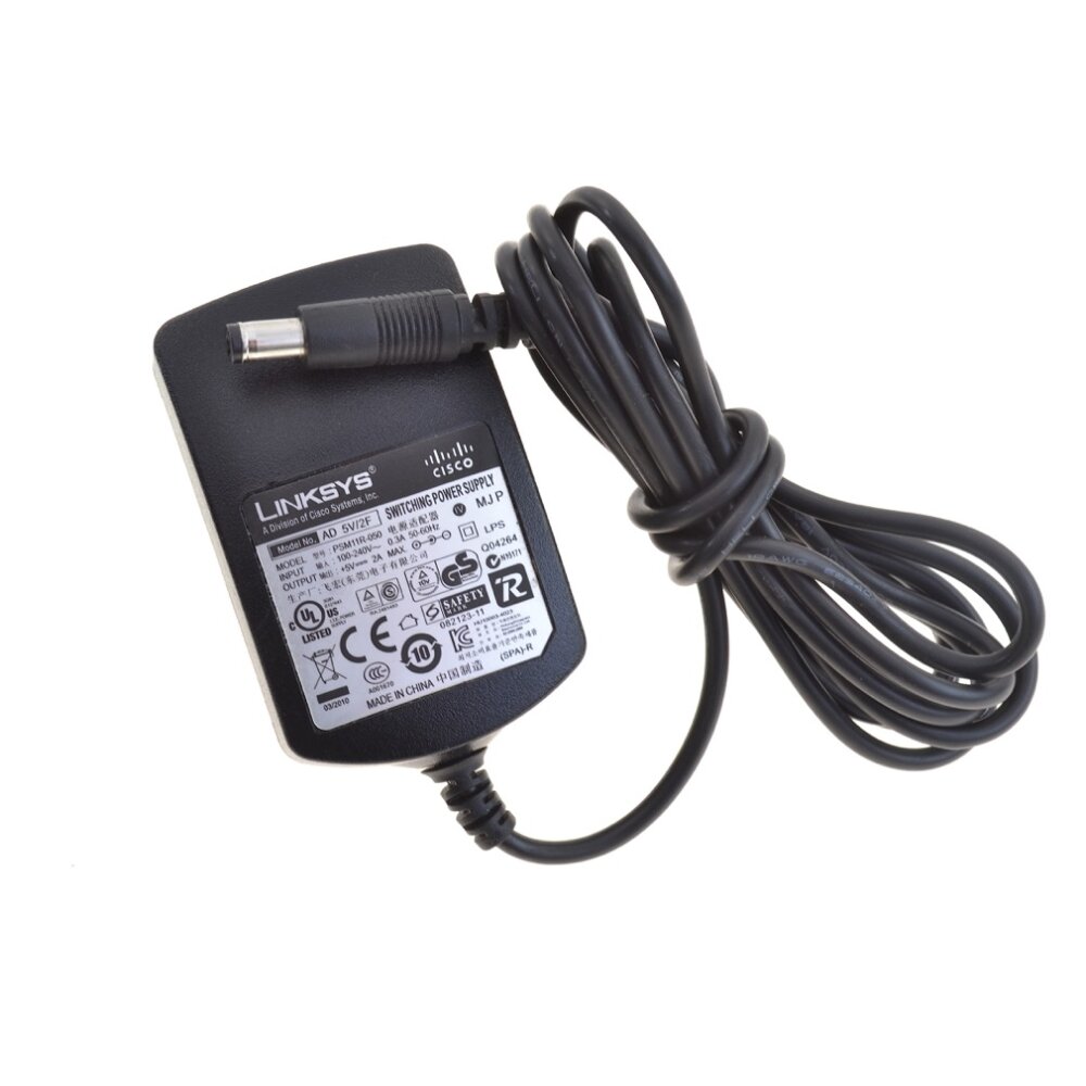 Alimentatore Switching 5V 2A Per LINKSYS PSM11R-050 – Spina 5.5x2.1/2.5mm, EU, DIXIETREE
