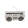 Hitachi TRK P6 Boombox Radio Kassettenrecorder