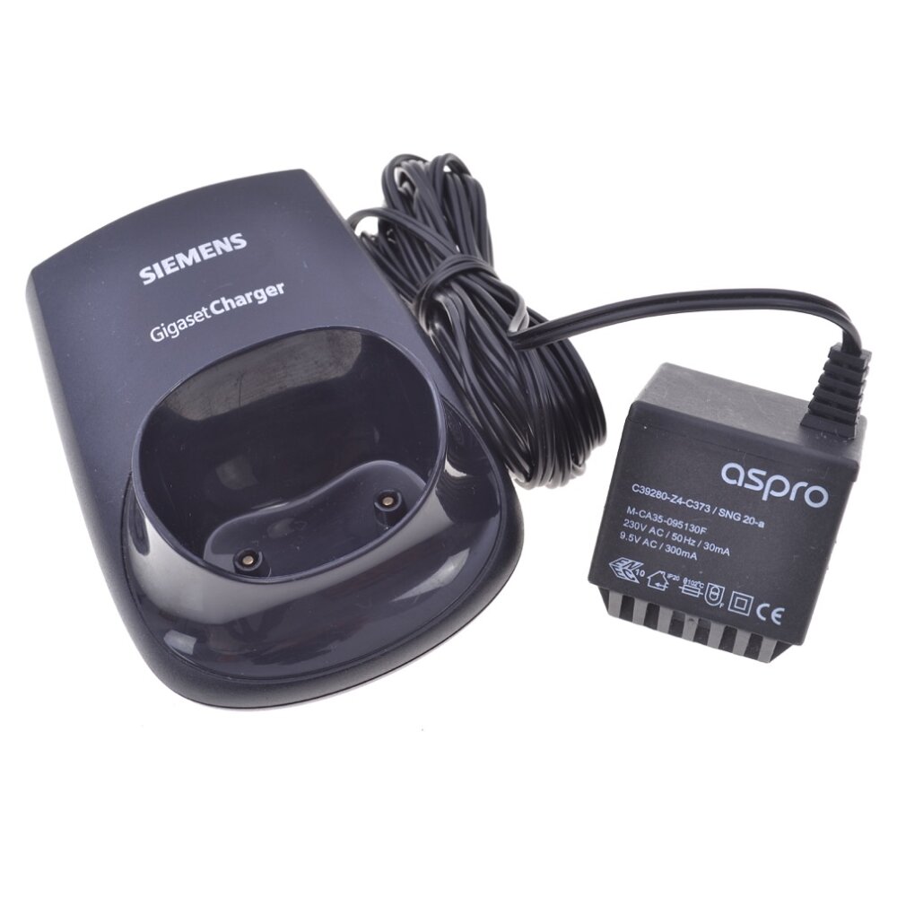 Chargeur Adaptateur Pour Téléphone Fixe Gigaset S1/S100/S150/E1/E150/A200 - Noir/bleu, Neuf