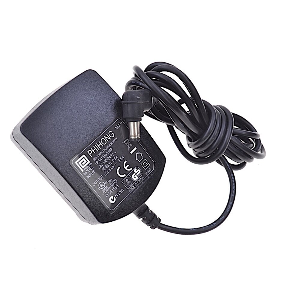 Chargeur Secteur 5V TopChargeur – Compatible PHIHONG PSA15R-050P – 220V Vers 5V, Câble 110 Cm, Expédié De France