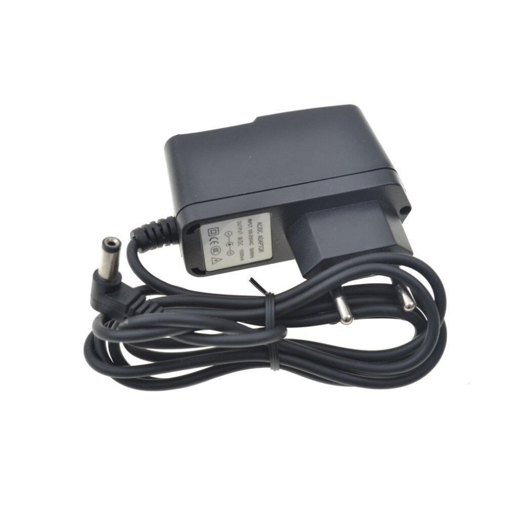 Original Netzteil AC/DC Adaptor Output: 9V-1000mA Stecker 5,5x2,1mm