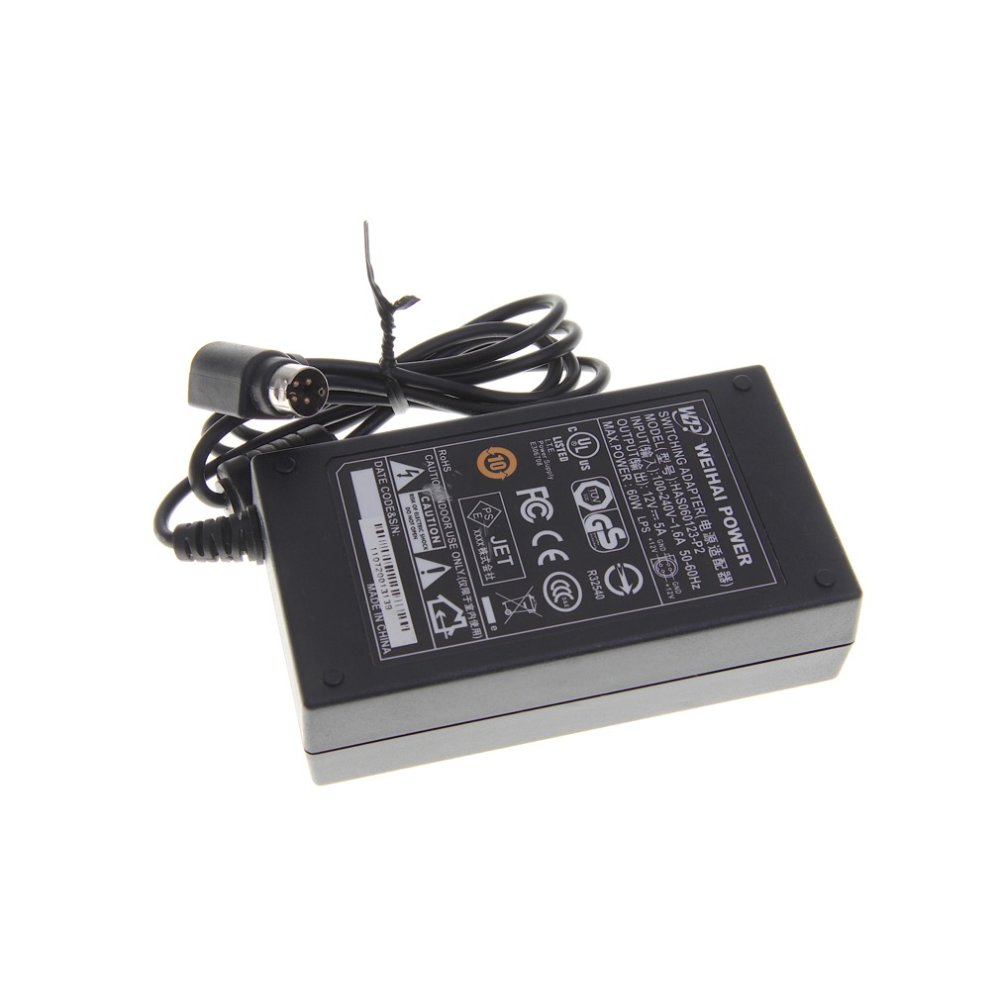 Weihai Power HAS060123-EE 12V 5A 60W Switching Adapter 