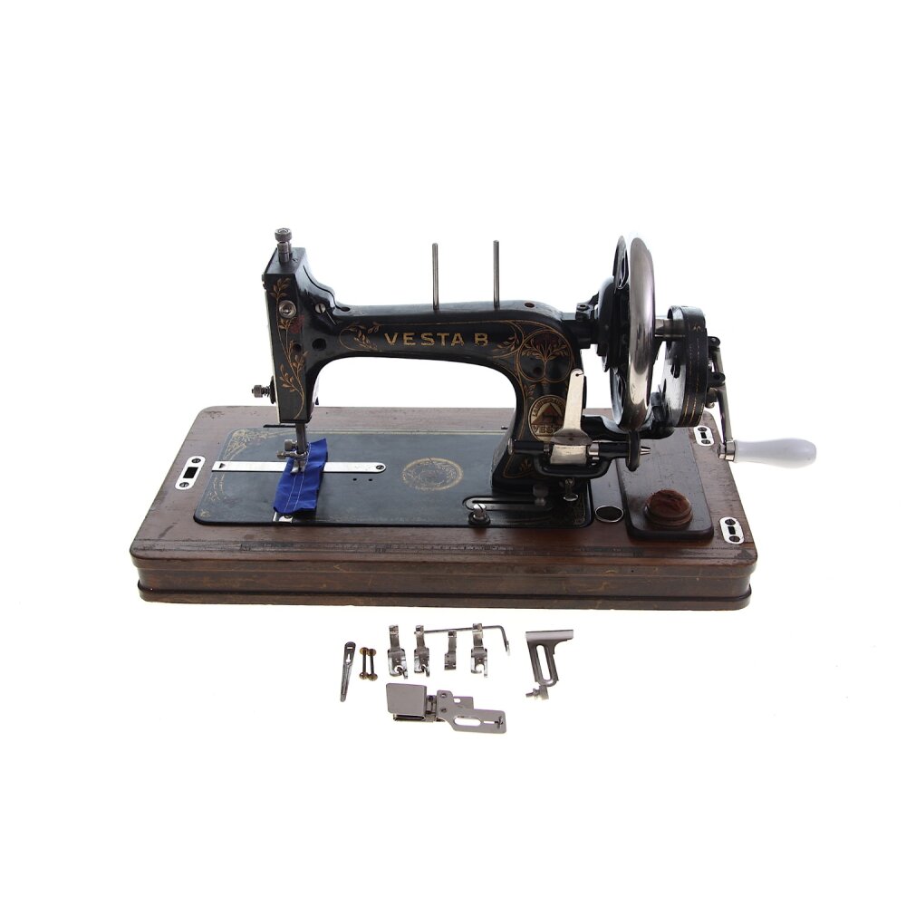 Vesta B Vintage Nähmaschine Handkurbel