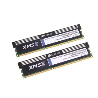 Corsair XMS3 8GB 2x4GB CMX8GX3M2A1333C9 1333MHz PC RAM DDR3 Arbeitspeicher