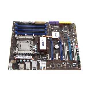 MSI MS-7522 VER:3.1 X58 Pro DDR3 - ATX - Sockel Motherboard / Intel i7-920 2.66Mhz