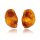 Ohrringe Ohrstecker earrings Bernstein Amber Silber 925 Unikat