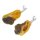 Ohrringe Ohrstecker earrings Bernstein Amber Silber 925 Unikat (Nr 2176)