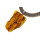 Anhänger / Collier Bernstein Amber Silber 925 Unikat,Handarbeit 128 gr (A2199)