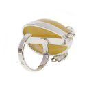 Ring Bernstein Bernsteinring Amber Silber 925 Unikat Handarbeit (Nr2230)