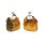 Ohrringe Ohrstecker earrings Bernstein Amber Silber 925 Unikat