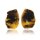 Ohrringe Ohrstecker earrings Bernstein Amber Silber 925 Unikat