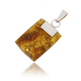 Anhänger Bernstein Amber Silber 925 Unikat,Handarbeit