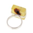 Ring Bernstein Bernsteinring Amber Silber 925 Unikat Handarbeit (Nr2268)