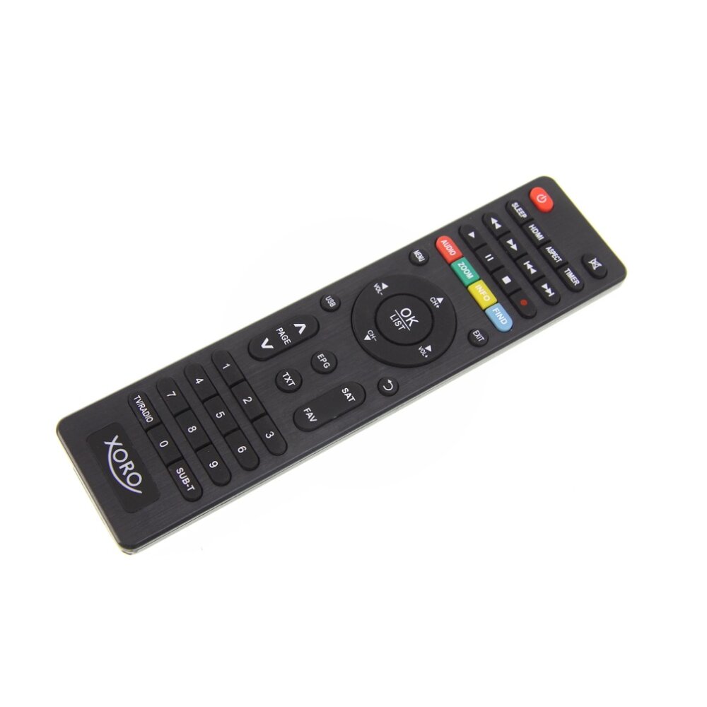 Telecomando Universale Per Ricevitore Satellitare XORO HRS 8659, HRS 8660, HRT 7620, HRK 7659 – Sostituto Telecomando Originale, Nessuna Configurazione Richiesta