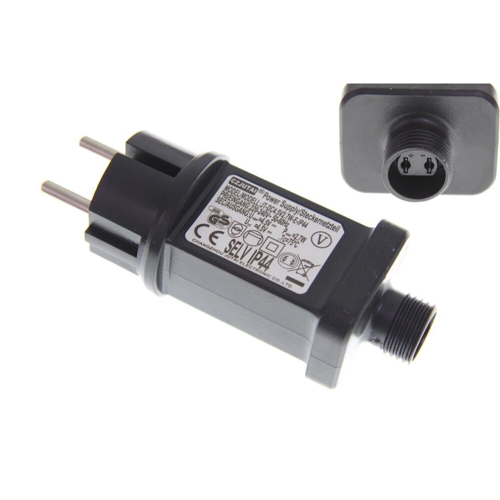 CZJUTAI JT-DC045V0300-C IP44 Power Supply For Christmas Light 4.5V 1