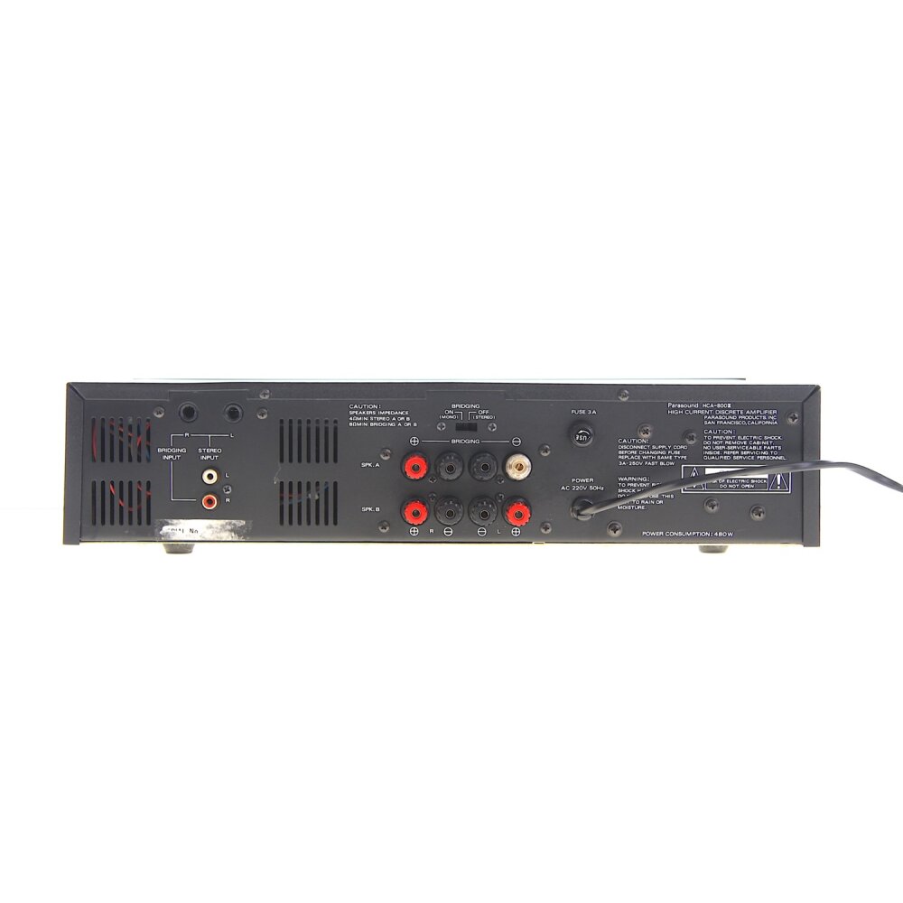 Parasound HCA800II Endstufe High Current Power Amplifier