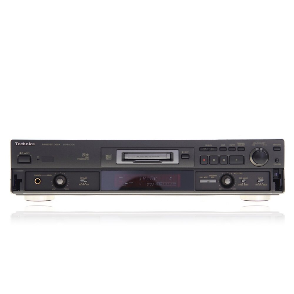 Technics SJMD100 MiniDisc Recorder