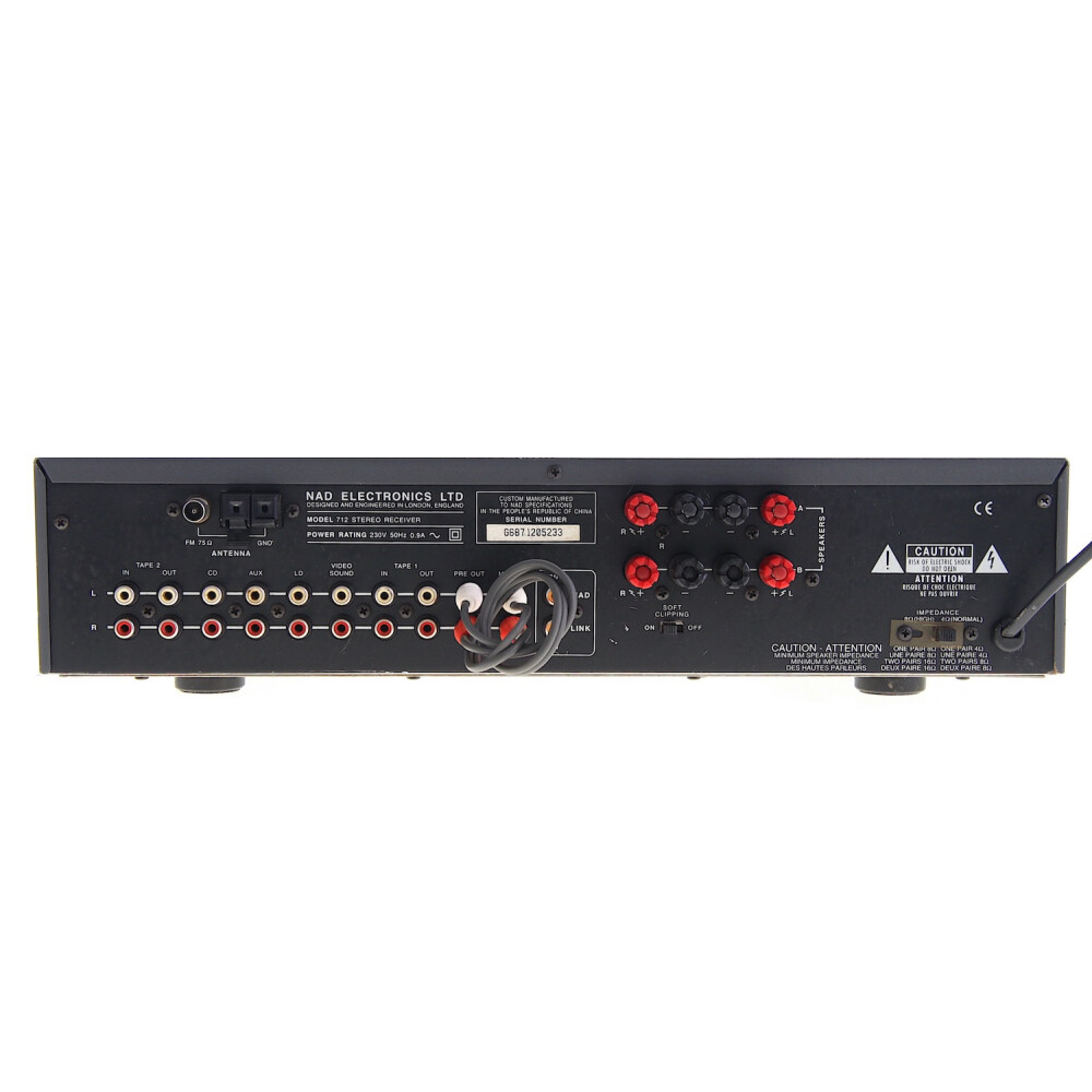 Nad 712 Stereo Receiver mit Phono