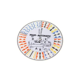 Automatik Stickmuster Einstellcheibe für Pfaff 260 262 360 362 368