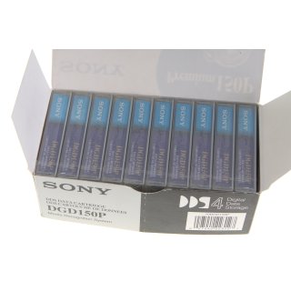 10x Sony DDS Data Cartridge Premium 150P