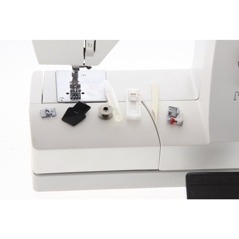 Vhbw Kantenfuß Mit Mittelführung - Nähmaschinen Zubehör Für Pfaff Hobby Modelle