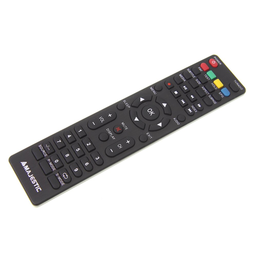 Télécommande Universelle Pour TV Majestic – Modèles TVD-222/S2, MP11, TVD222LED, MP05 – Neuf
